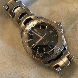 Men’s Tag Heuer Link Sapphire 200 meter watch.